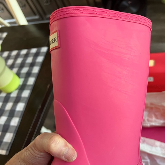 Hot pink Hunter boots - Picture 4 of 5